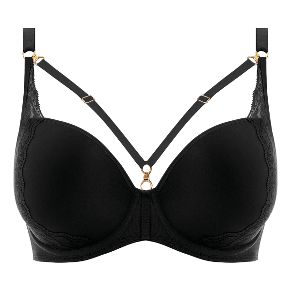 Freya Temptress BH Aa400131blk Sort, 75i, Dame, Størrelse: 75I, Sort