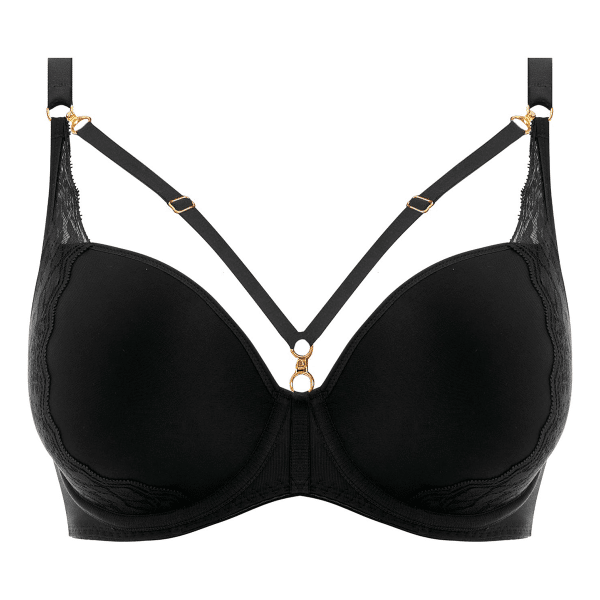Freya Temptress Plunge BH Aa400131 Blk Sort, Størrelse: 70E, Farve: Sort, Dame