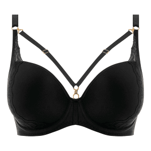 Freya Temptress Plunge BH Aa400131 Blk Sort, Størrelse: 80F, Farve: Sort, Dame