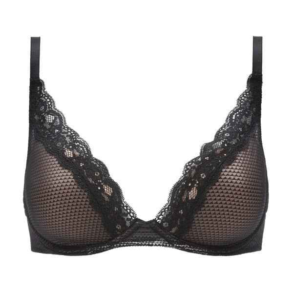 Passionata Brooklyn BH 5701-11 Sort, Størrelse: 80D, Farve: Sort, Dame