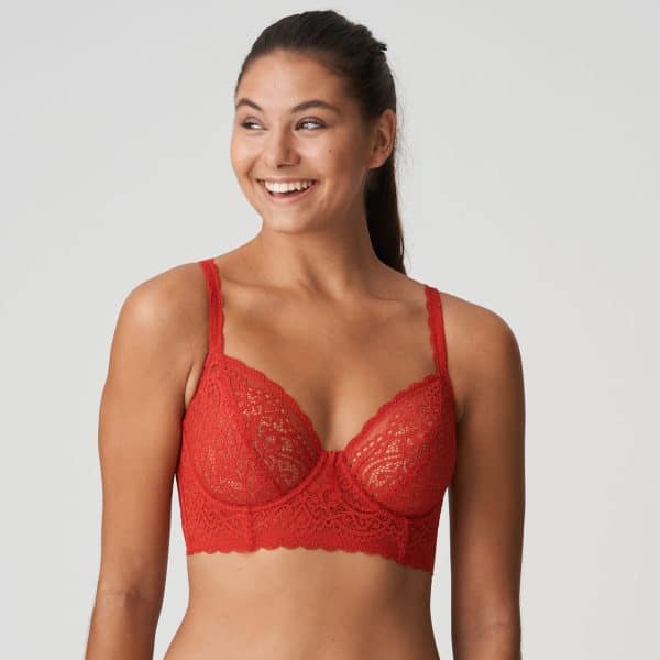 Primadonna Twist I Do BH 0141606-07 Sca Scarlet, Dame, Størrelse: 85F, Scarlet