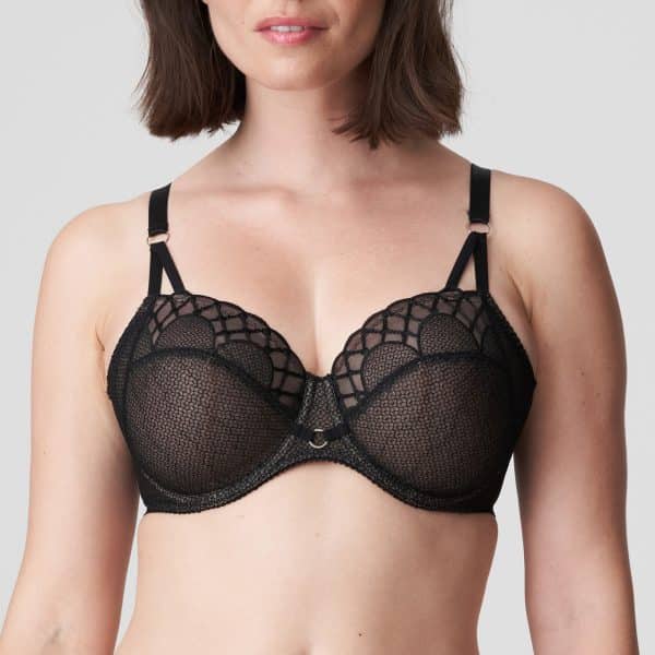 Primadonna Vya BH 0163330 Zwa Sort, Størrelse: 90F, Farve: Sort, Dame