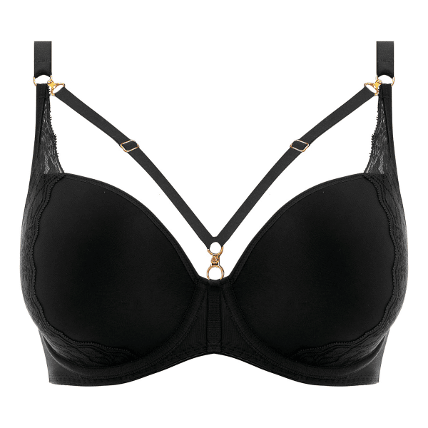Freya Temptress Plunge BH Aa400131 Blk, Farve: Sort, 70j, Størrelse: 70J, Dame