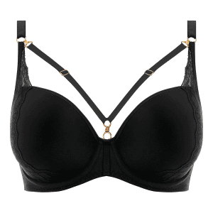 Freya Temptress Plunge BH Aa400131 Blk, Farve: Sort, Størrelse: 75I, Dame
