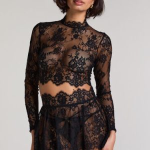 Hunkemöller Nederdel Lace sort