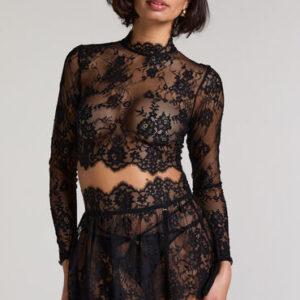 Hunkemöller Nederdel Lace sort