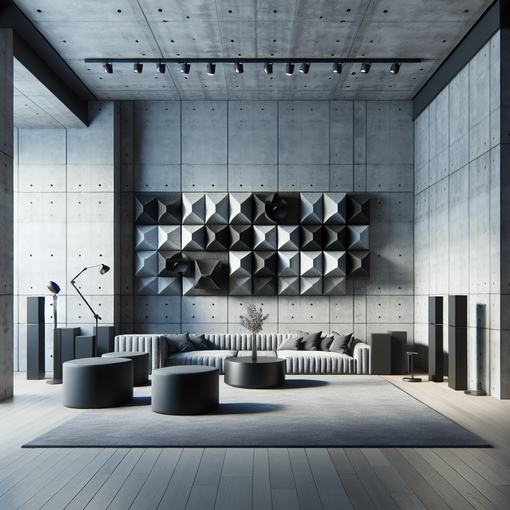 Få styr på lyden: Guide til opsætning af akustikpaneler på beton